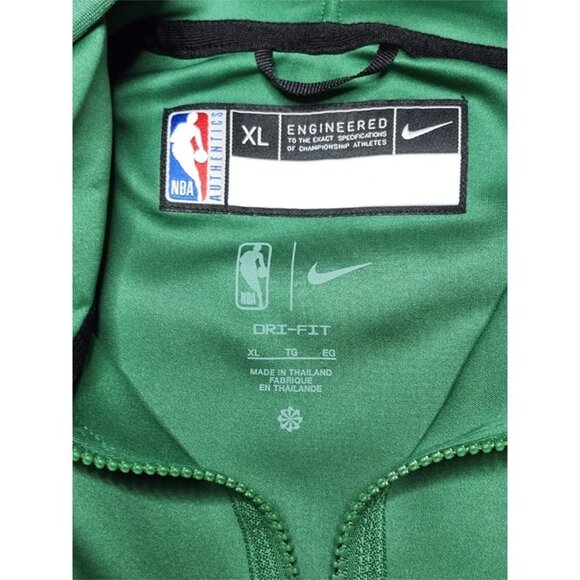 Nike Boston Celtics 2023/24 Authentic Showtime Full-Zip Hoodie FB5715-312 - Picture 9 of 10